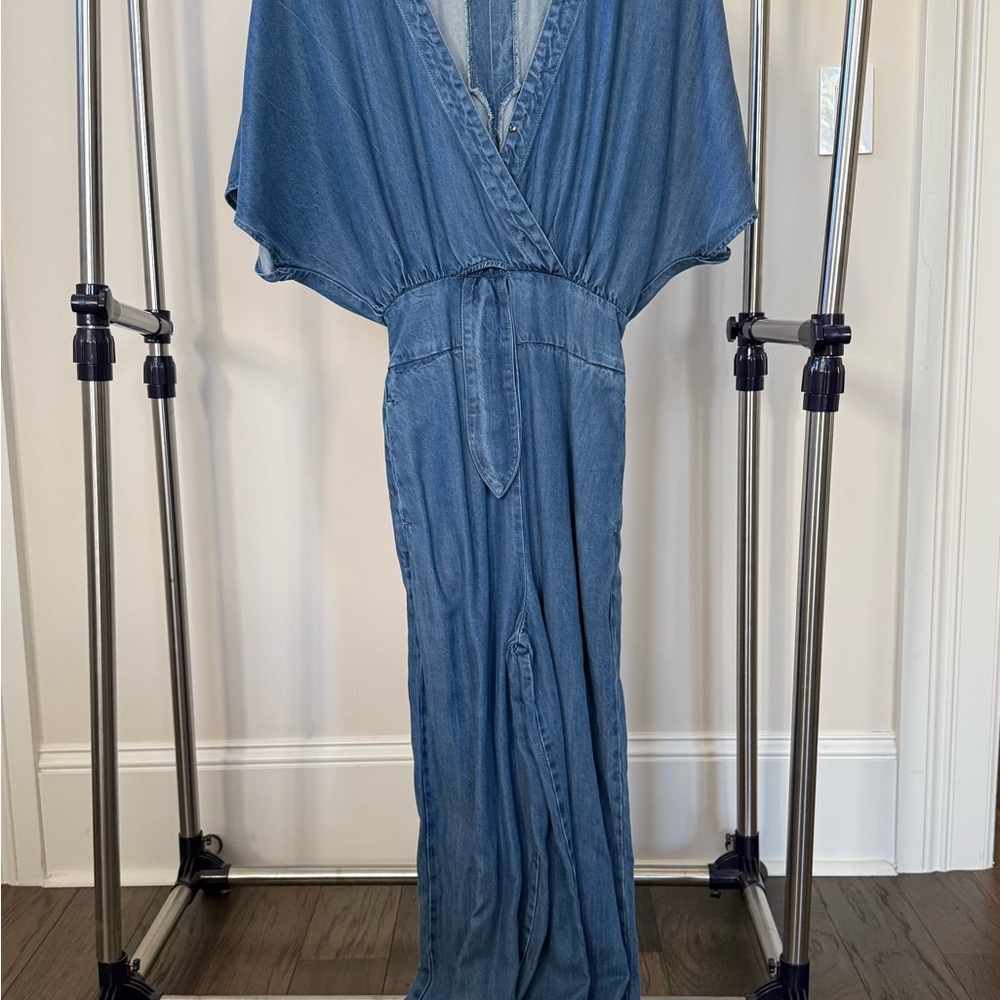 Splendid Light Blue Denim Top